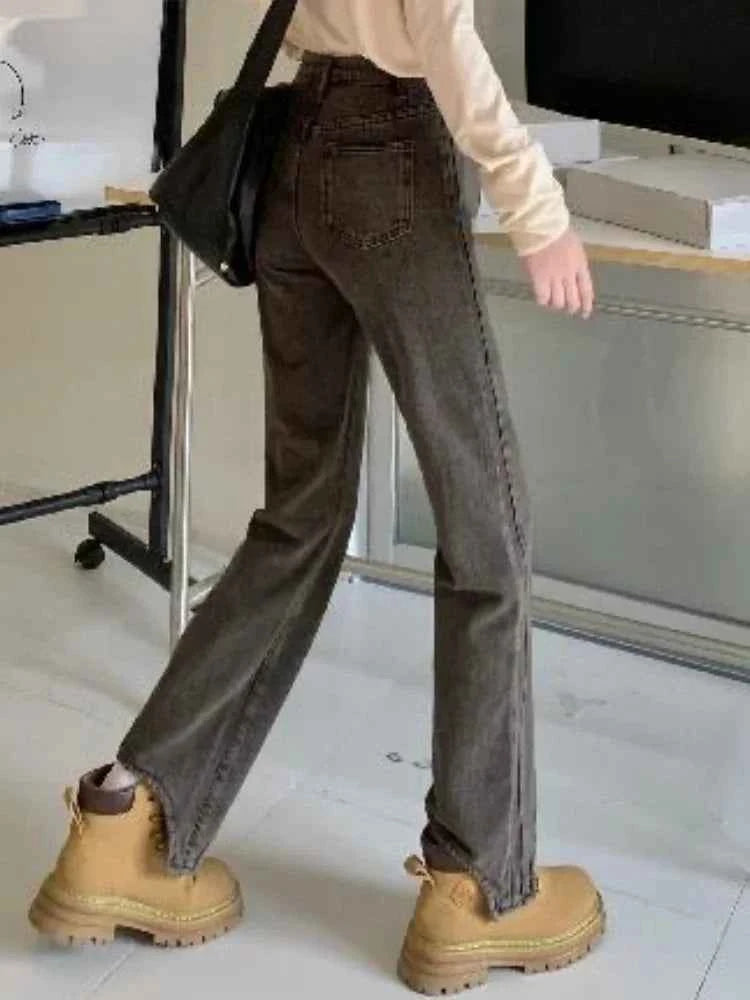 Prevalent Vintage Attractive Simple Jeans