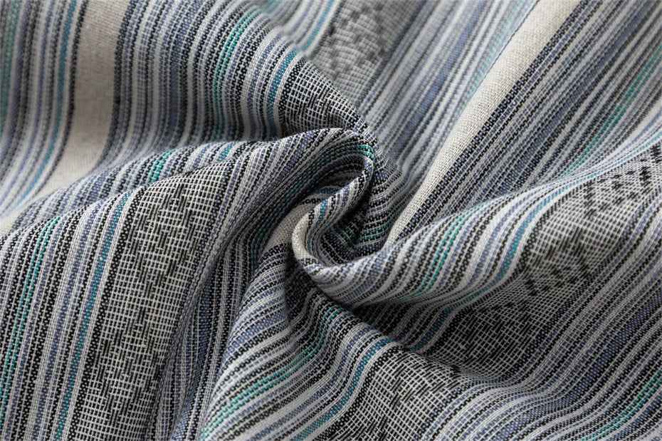 Men Oversized Striped Short Sleeve Argyle Shirt