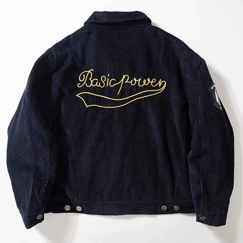 Winter Cotton Corduroy Retro Clip Jacket