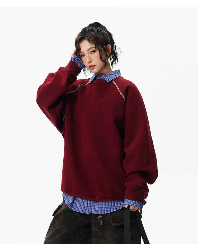Streetwear Versatile Round Neck Sweatshirt