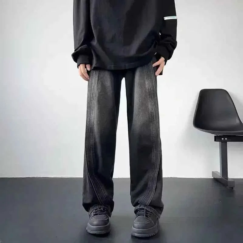 Durable Streetwear High Street Wide Leg Jeans