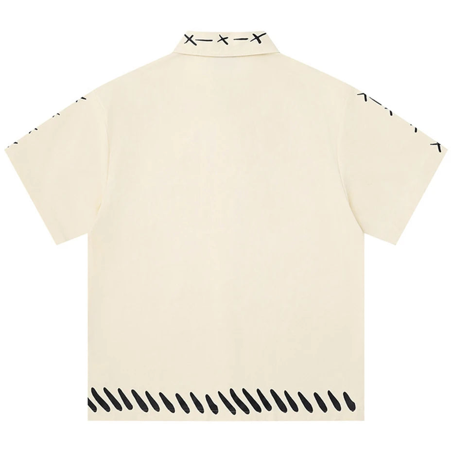 Streetwear Casual Shirts N9087