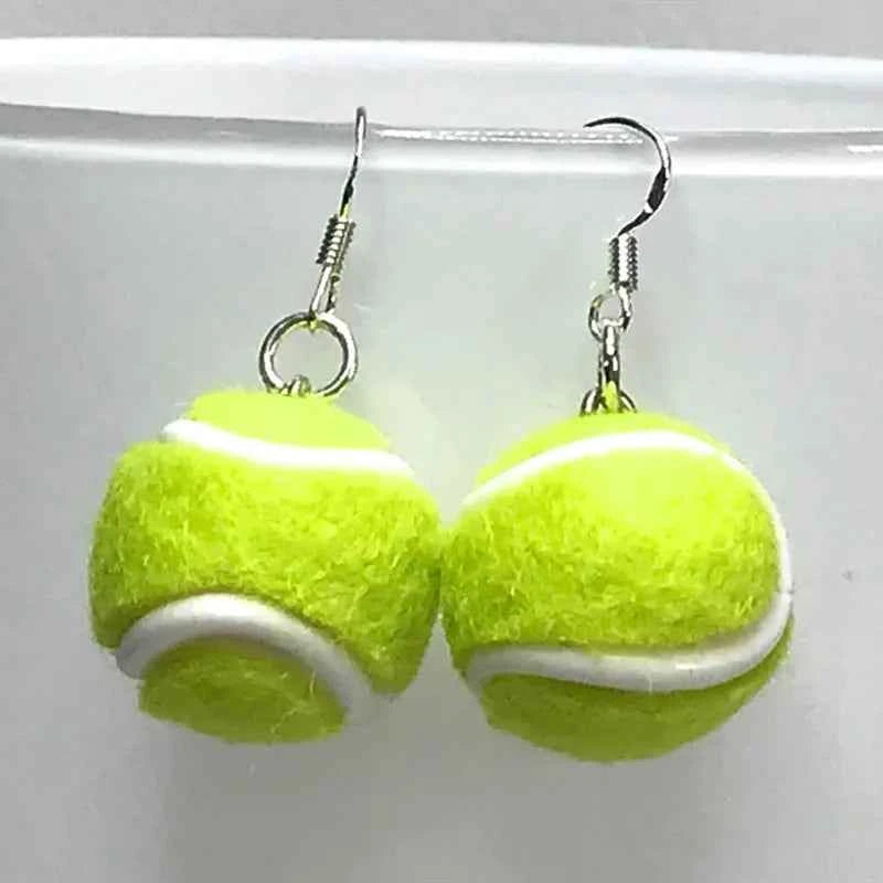 Personalized Kawaii Green Tennis Pendant Earring