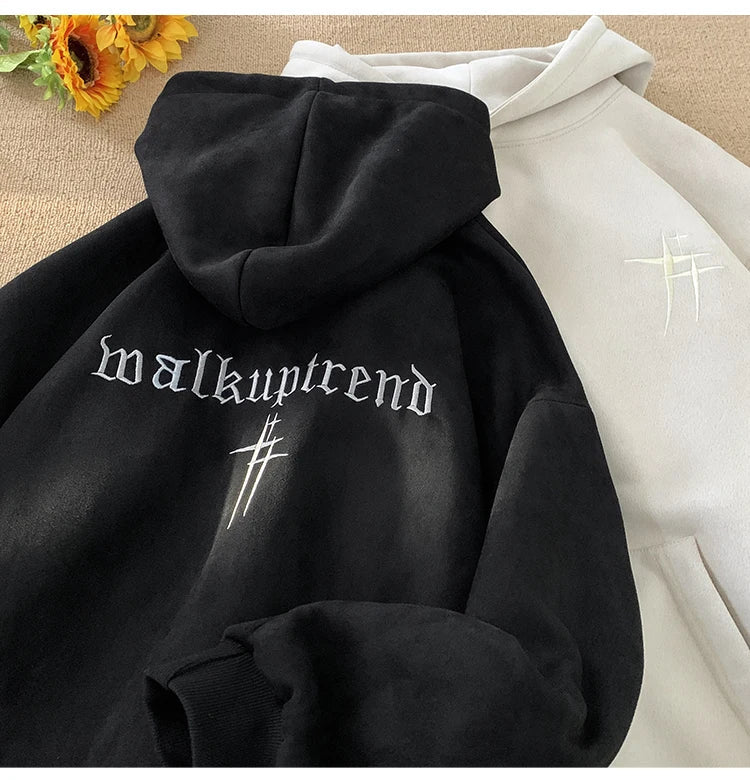 Malk Up Trend Suede Hoodie