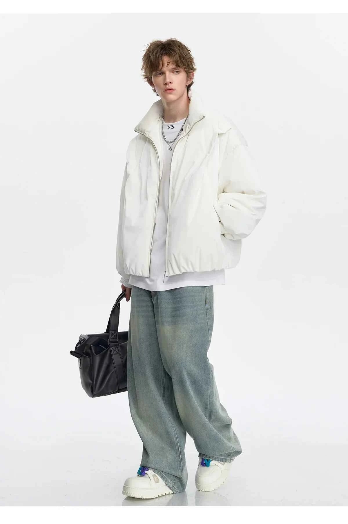 Trendy Thickened Casual Duck Down Jacket