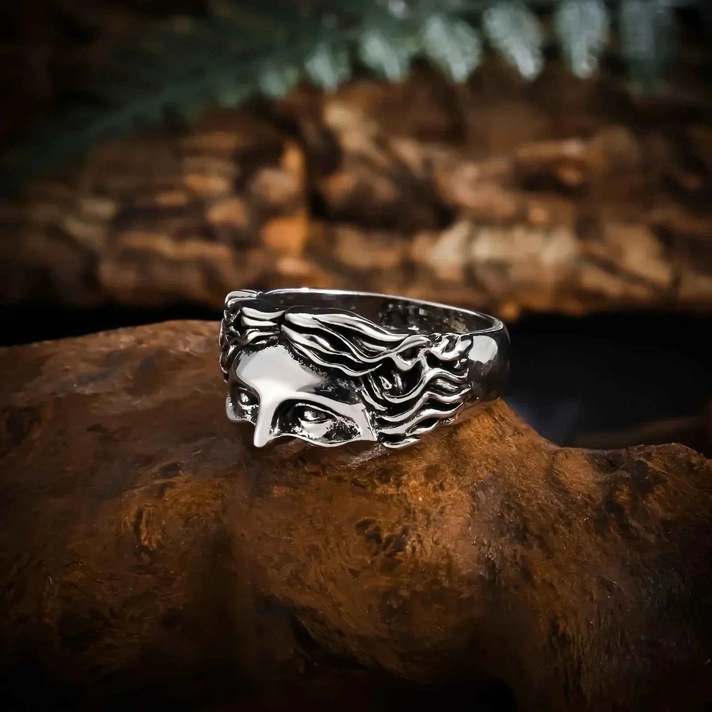 Vintage Punk Venus Face Rings
