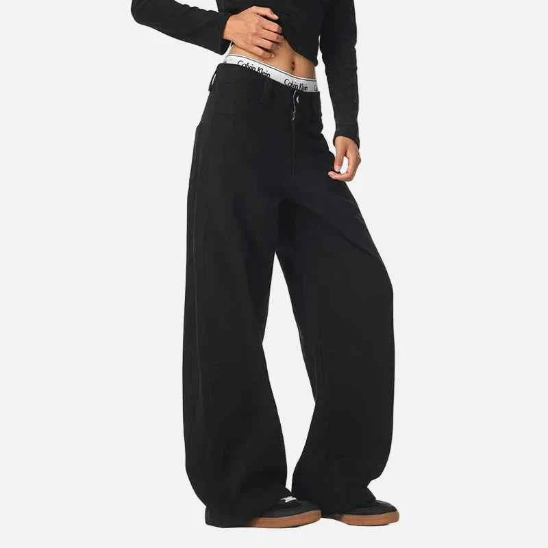 Y2K Japanese Style Embroidery Boyfriend Jeans