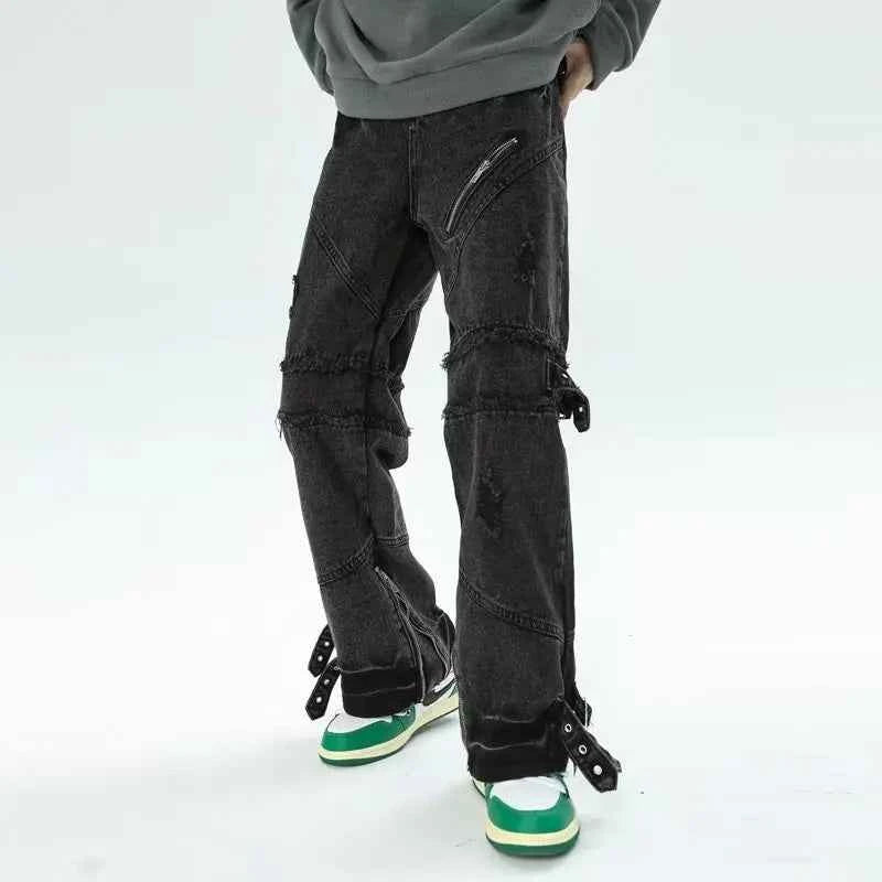 Work & Play Baggy Stacked Punk Jeans