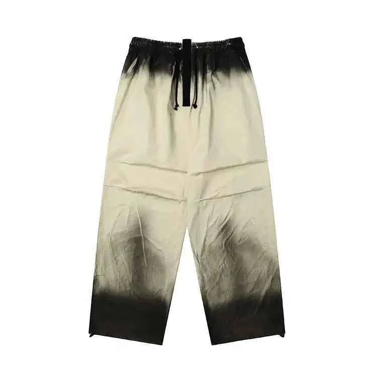 Drawstring Pleated Casual Loose Pants