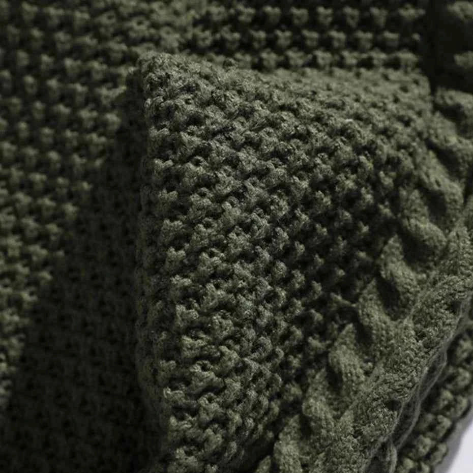 Cozy Solid Vintage Loose Knit Jumper Sweater