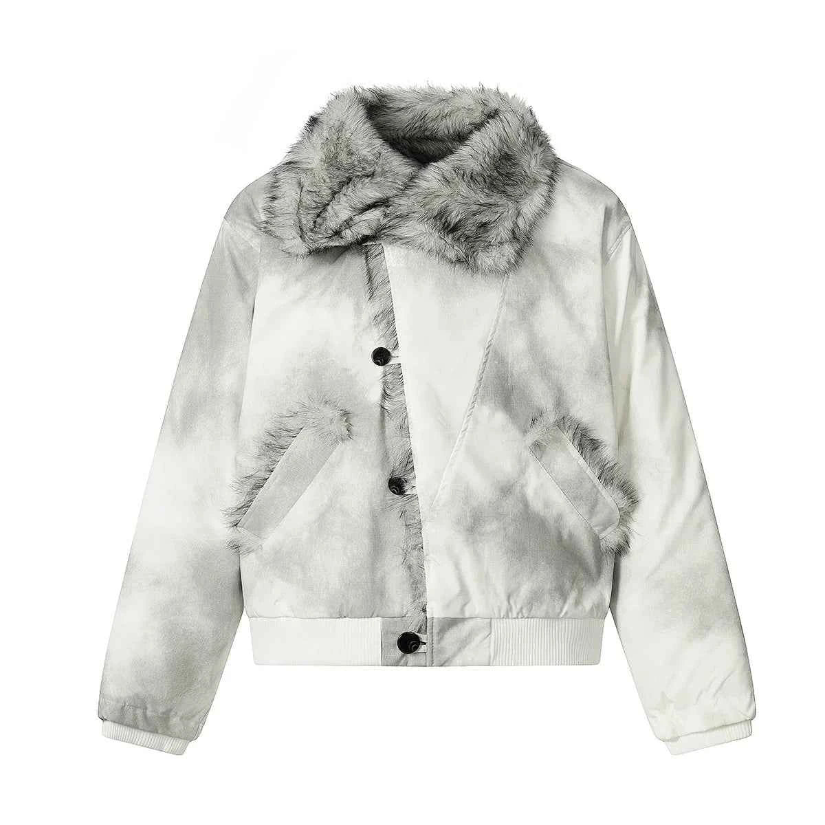 Essential Warm Winter Fur Collar Padded Jacket