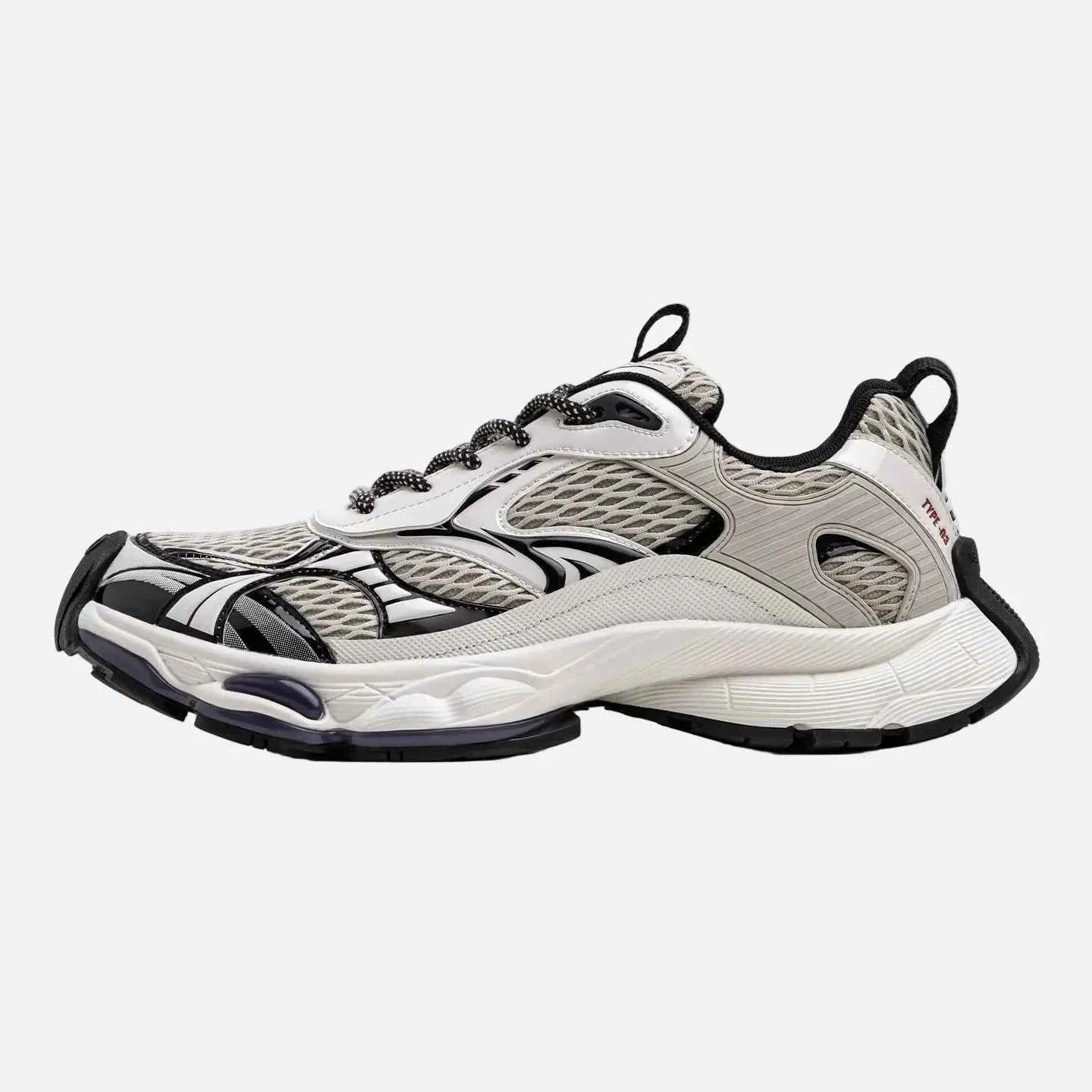 Maden Casual Mesh Splicing Platform Sneakers