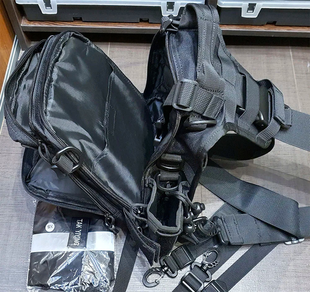 Multi Buckles Style Crossbody Bag