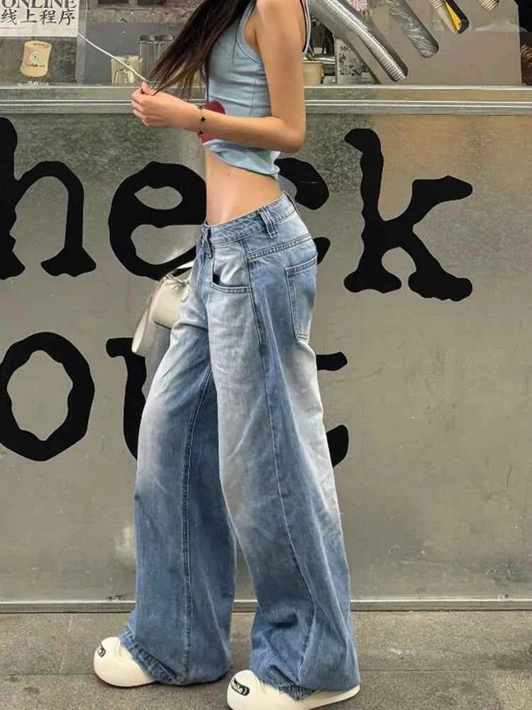 Y2K Japanese Vintage American Low Jeans
