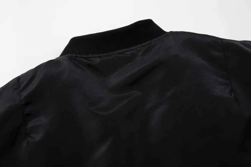 Winter Quilted Hip Hop Baseball Jacket