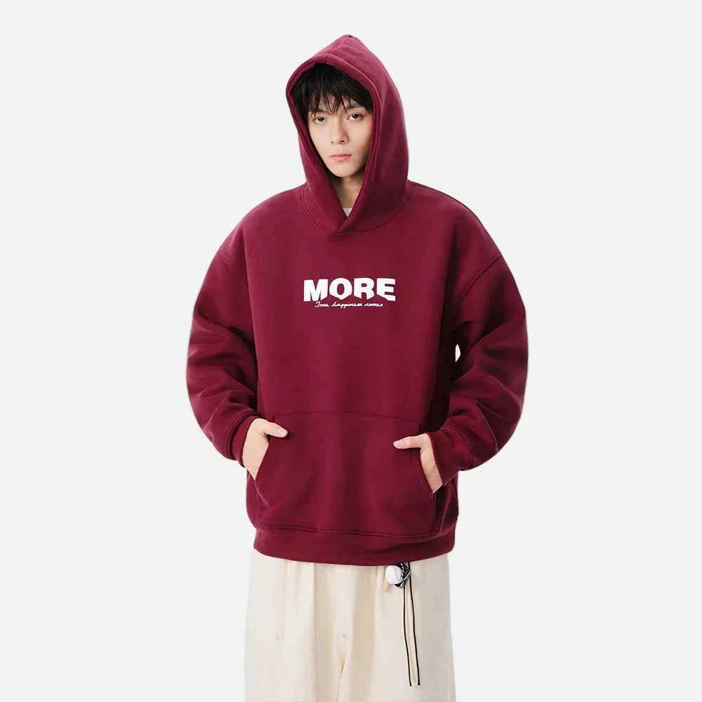 Y2K Signature Letter Print Casual Hoodie