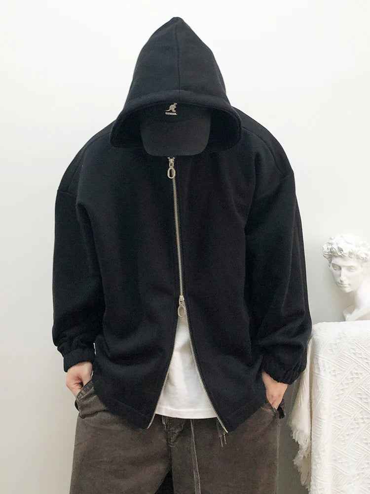 Heavyweight Premium Hip Hop Full Zip Sweatshirt