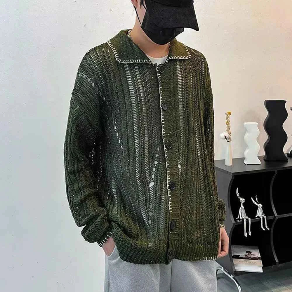 Autumn Korean Style Cozy Knitted Winter Cardigan