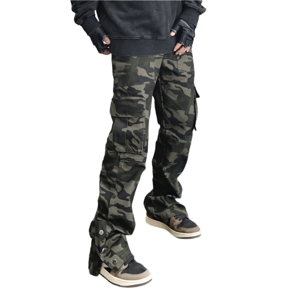 AM23 Straight Camo Cargo Pants
