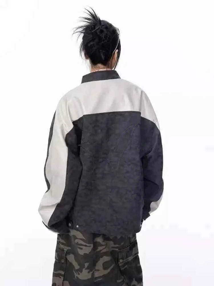 Vintage Hip Hop Retro Couple PU Leather Jacket