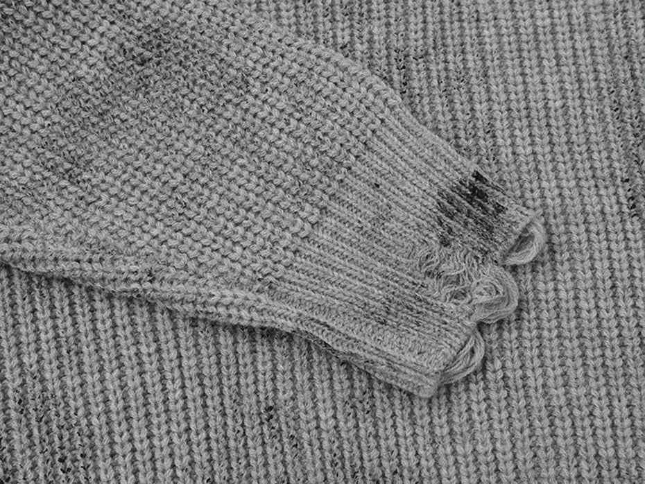 Fashionable Oversized Hip Hop Knit Jumper Sweater
