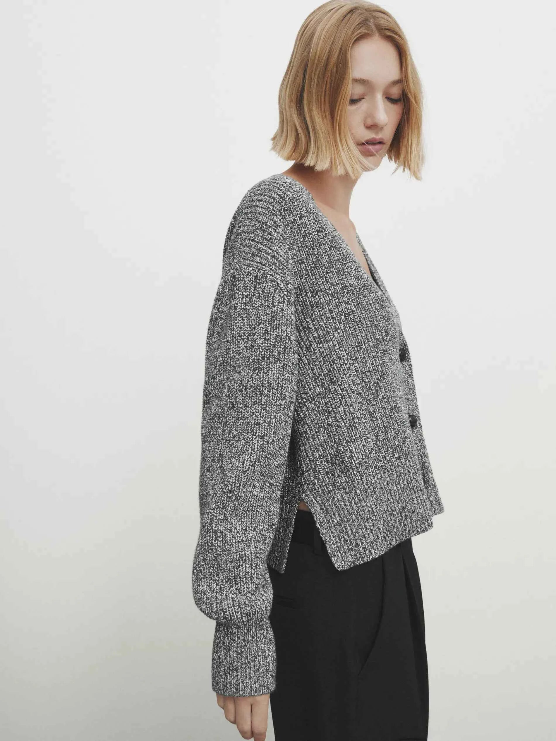Women Ethereal Knitted Spring Cardigan