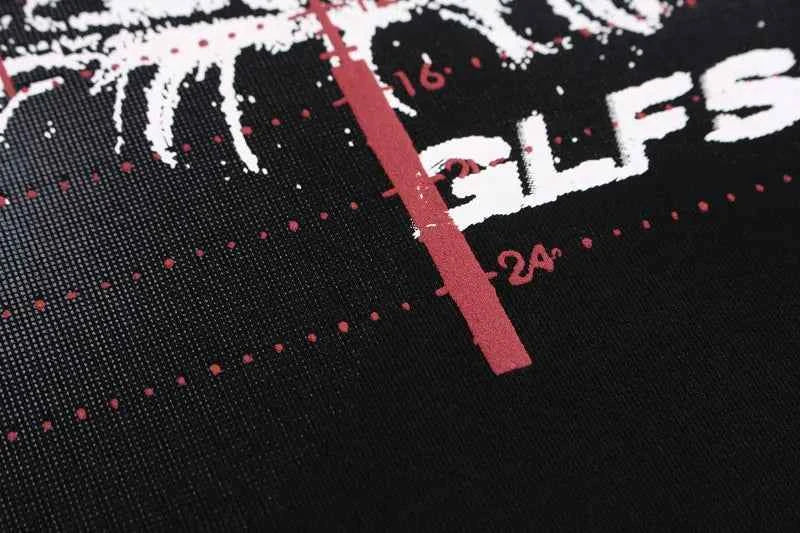 Grunge Eye Cross Graphic Printed T-Shirt