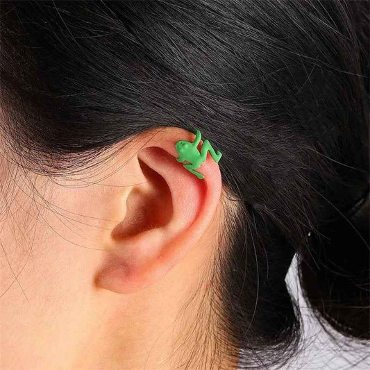 Creative Cute Frog Ear Cuff Clip Earring