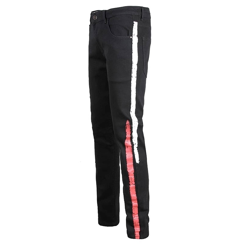 Two Stripes Color Line Jeans