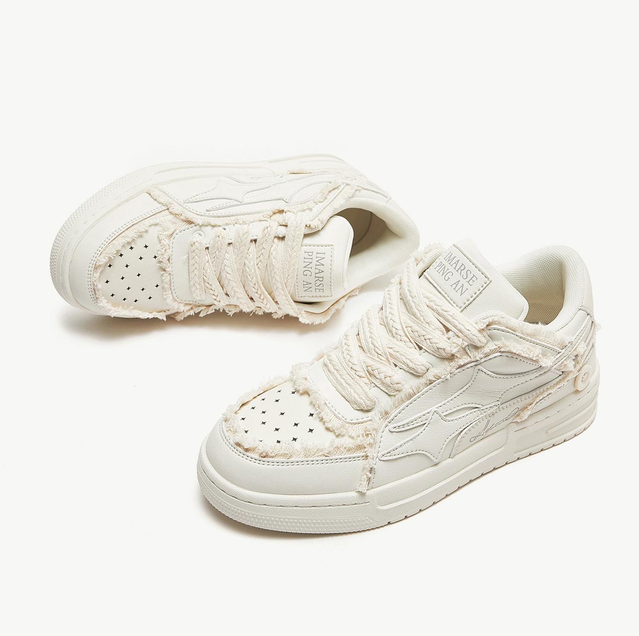 Star Boy Unique Casual Sneakers - Flash-Reflective Luxury Trainers | LuxuryUrbanwear