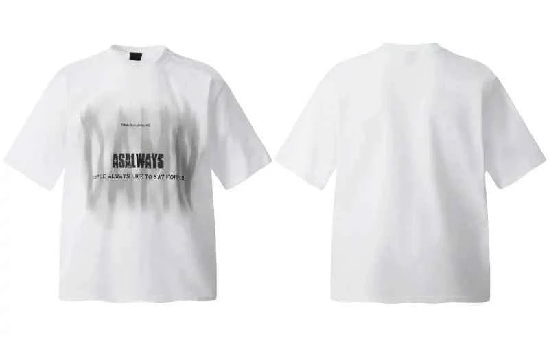 Streetwear Oversized Graphic Printed Gothic T-Shirt