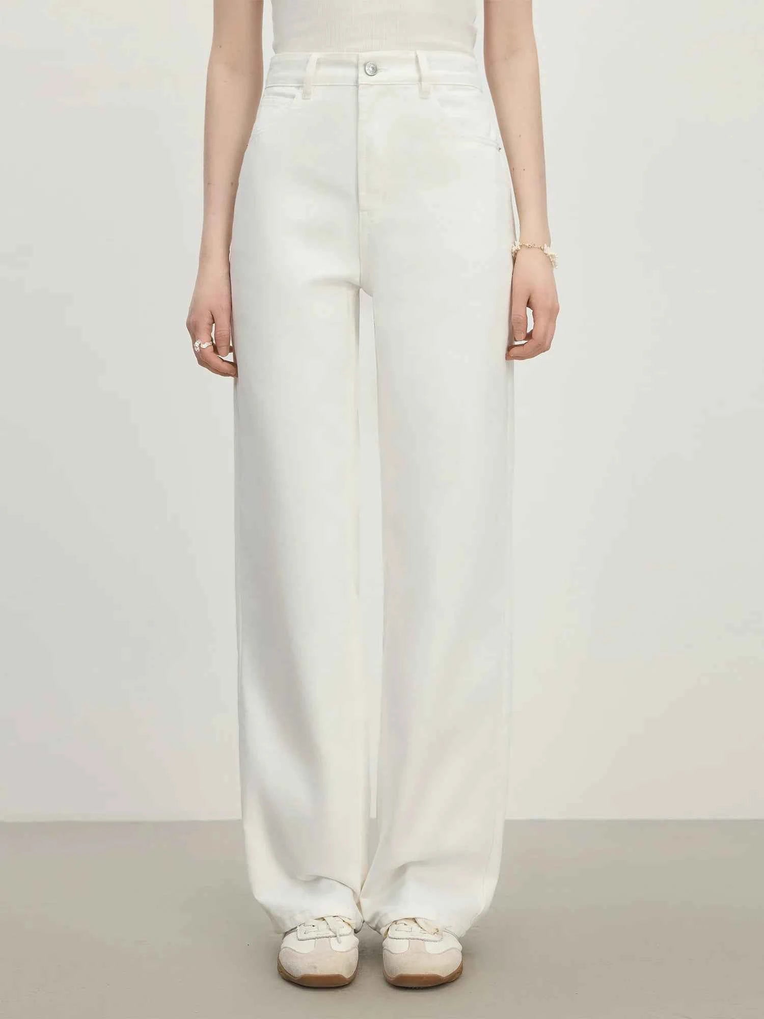 Women Cool Chic Minimalist High Waist Summer Jeans