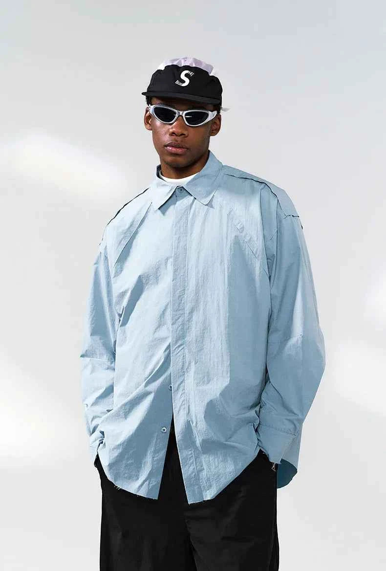 Streetwear 3d Tailored Sorona Curved Sleeve Shirt