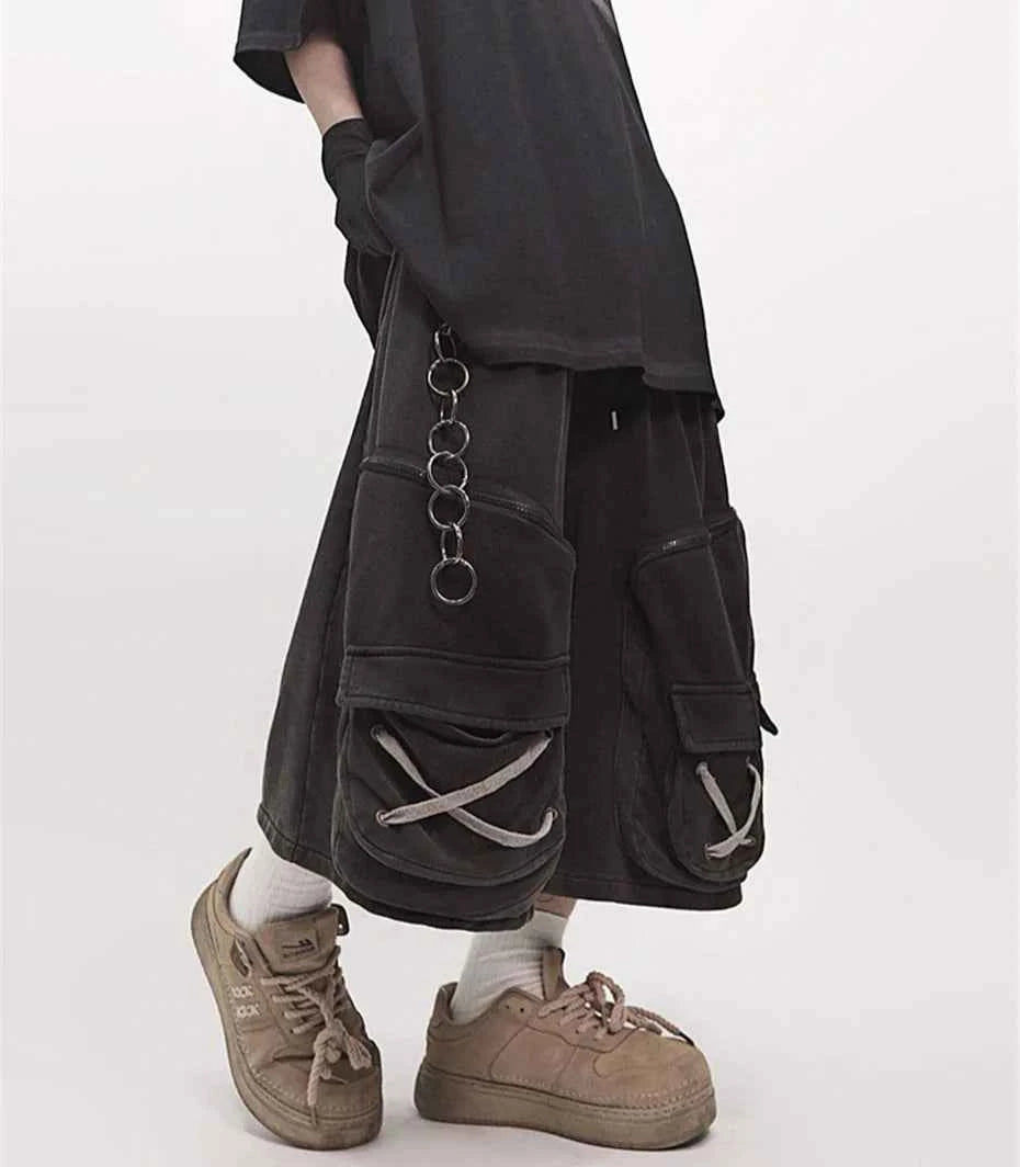 Men's Vintage Baggy Cargo Jorts