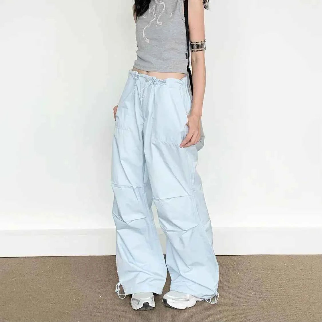 Vintage American High Waist Slimming Pants