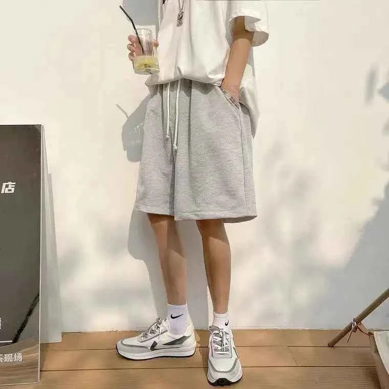 Men's Solid Color Korean Style Short