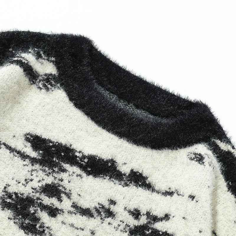 Winter Flexible Geometric Pattern Sweater