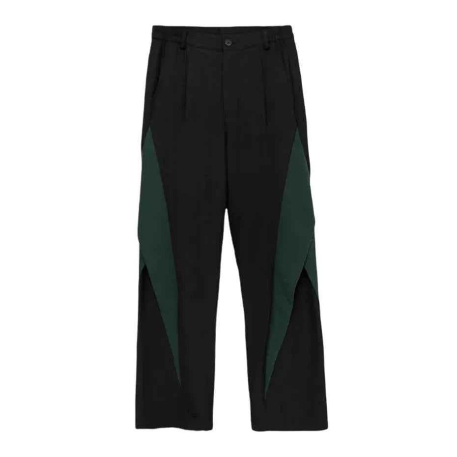 Y2K  Patchwork Punk Wide Leg Pants