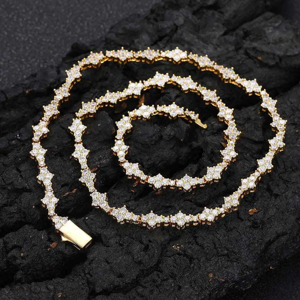 Iced Out 5A Cubic Zirconia Necklace