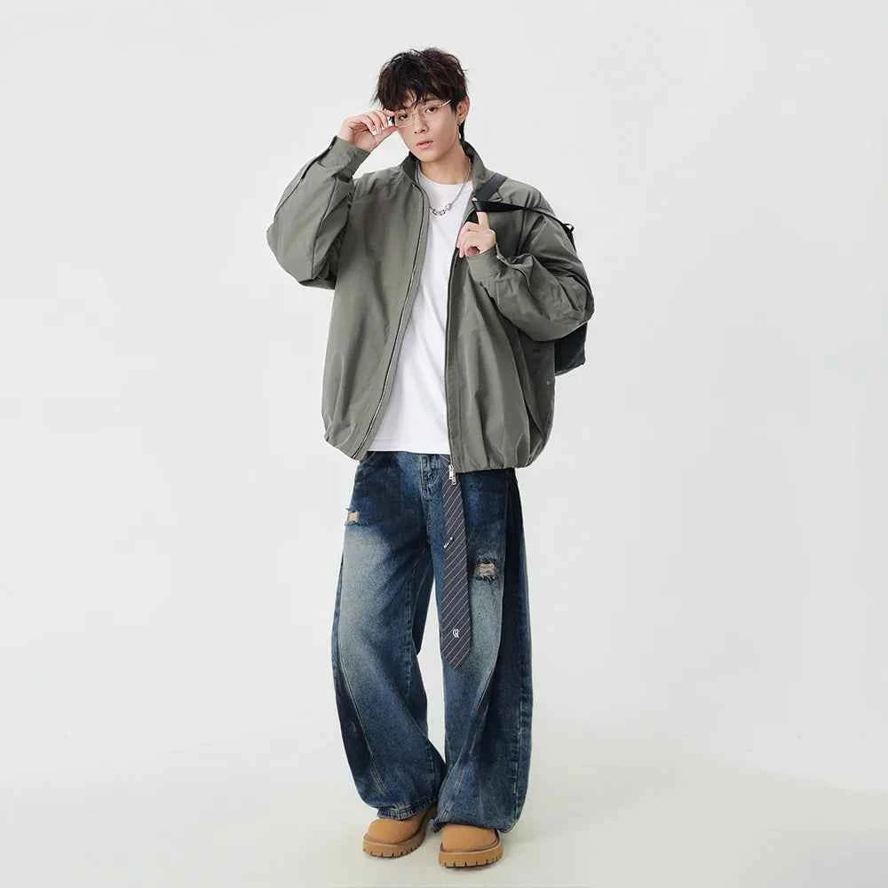 Retro Stylish Winter Windproof Design Jacket