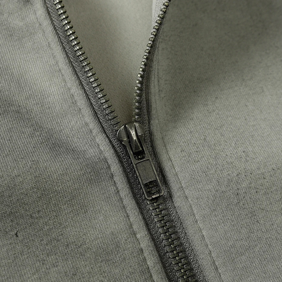 T2 Rivet Zipper Hoodie