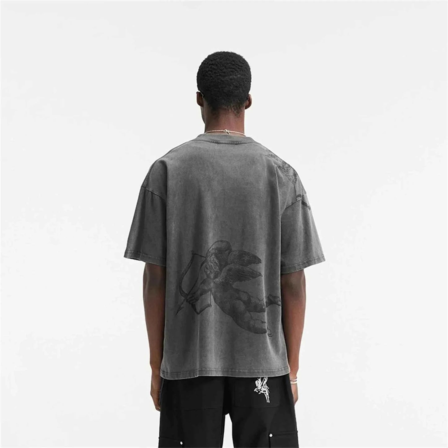 Vintage Retro Cherub Short Sleeve T-Shirt