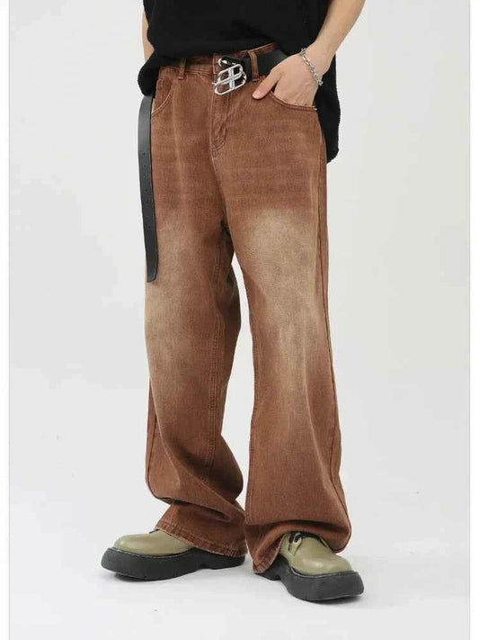 Casual Slim Fit High Waist Wide Jeans
