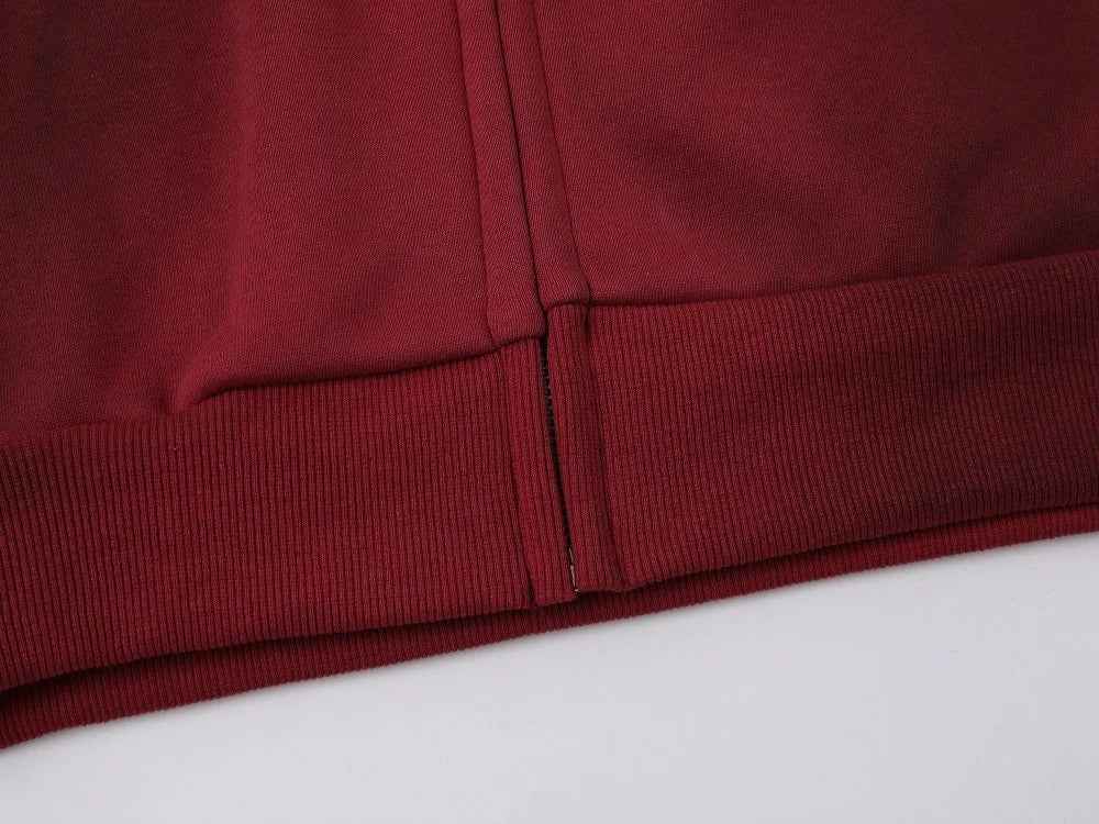 Streetwear Faded Letter Print Loose Hoodie