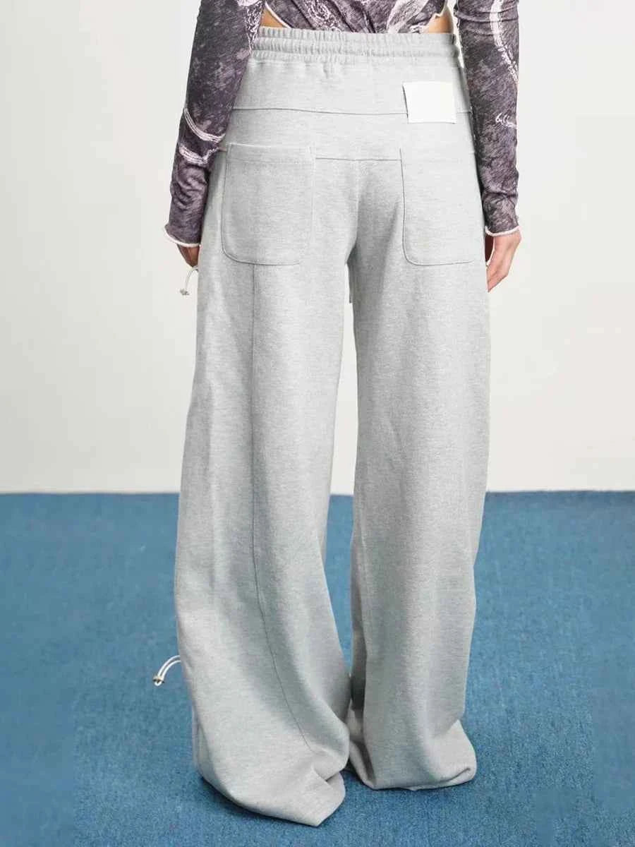 Hit Color Slimming High Waist Pants