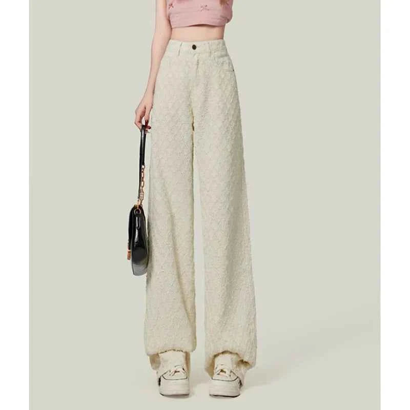 Y2K Chic Apricot High Waisted Denim Jeans