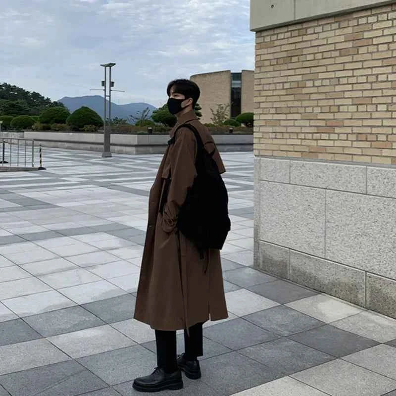 Streetwear Fresh Style Hip Hop Trench Coat