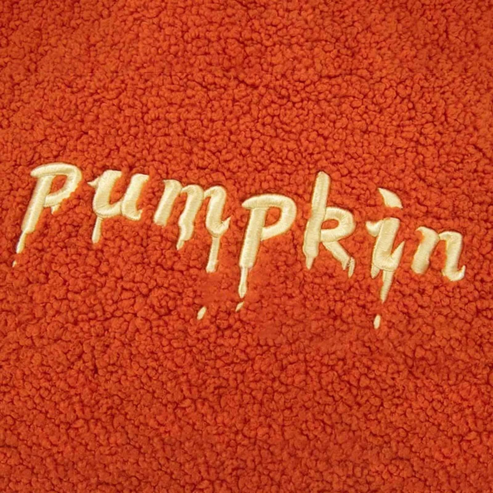 Halloween Orange Pumpkin Shaped Hoodie