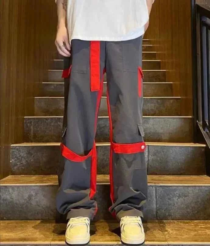 Streetwear Cool Comfort Elastic Waist Cargo Pants