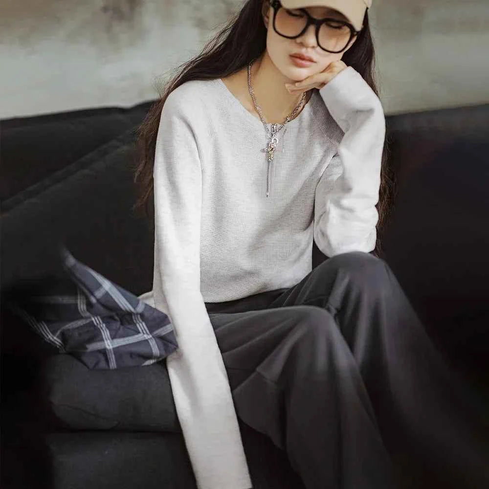 Cozy Waffle Long Sleeve T-Shirt
